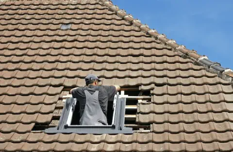 Pose de velux - Mothern